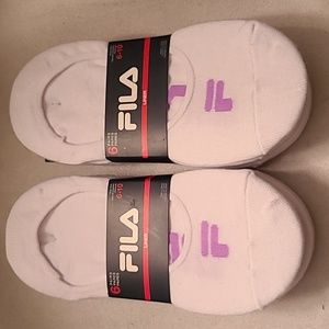 FILA WOMENS SOCKS/LINER FITS SHOE SIZE 6-10